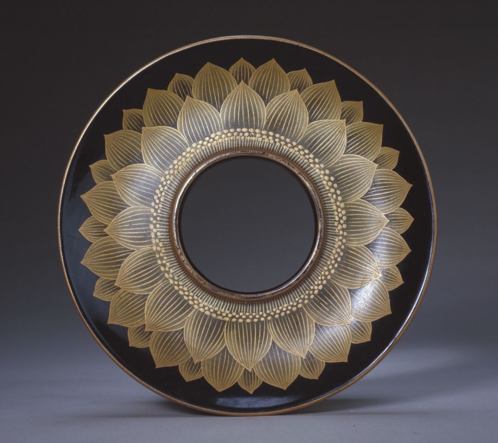 图片[4]-Pao made high foot bowl with lotus pattern and tray-China Archive